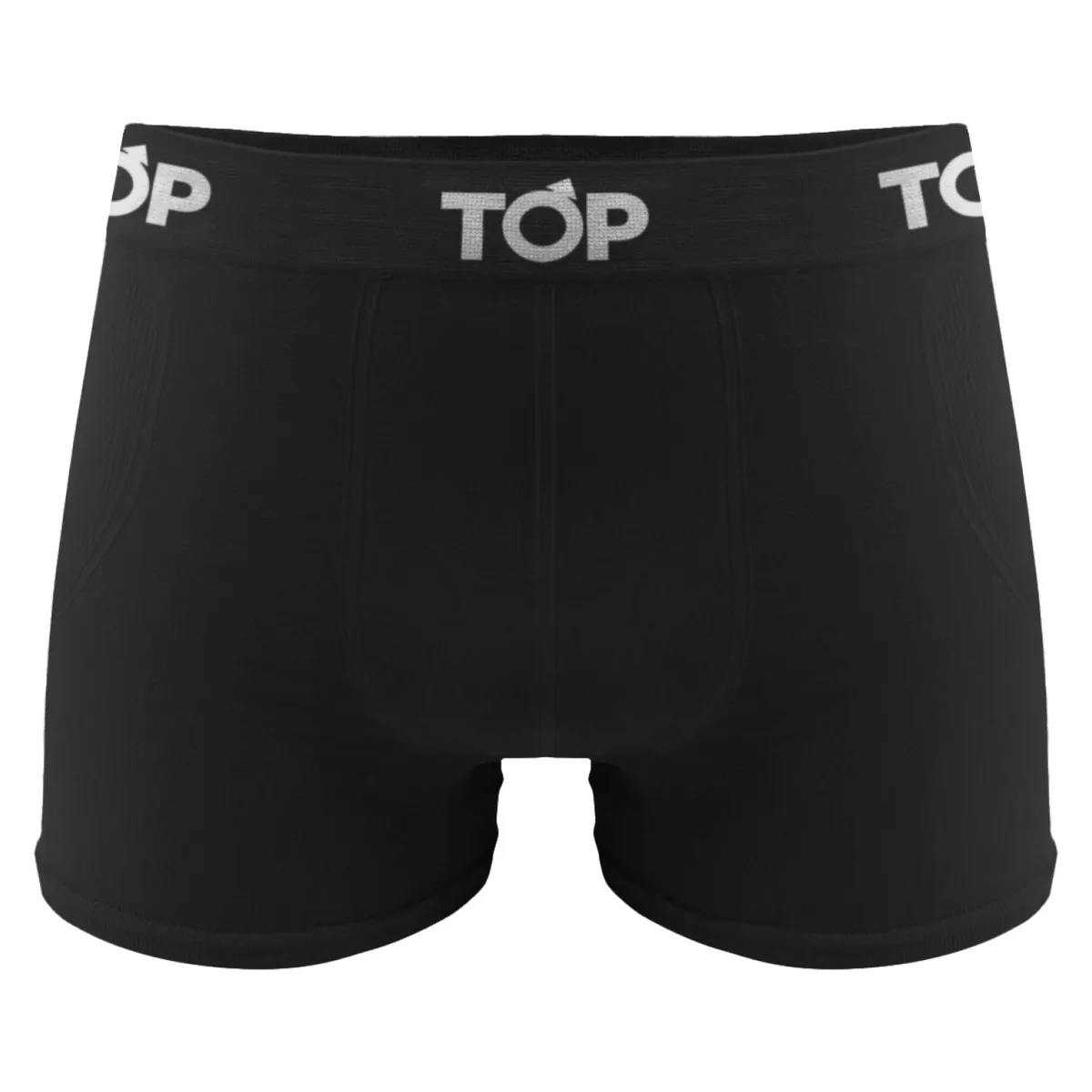 TOP - Pack De 3 Boxers Liso Microfibra Sin Costura Hombre Top