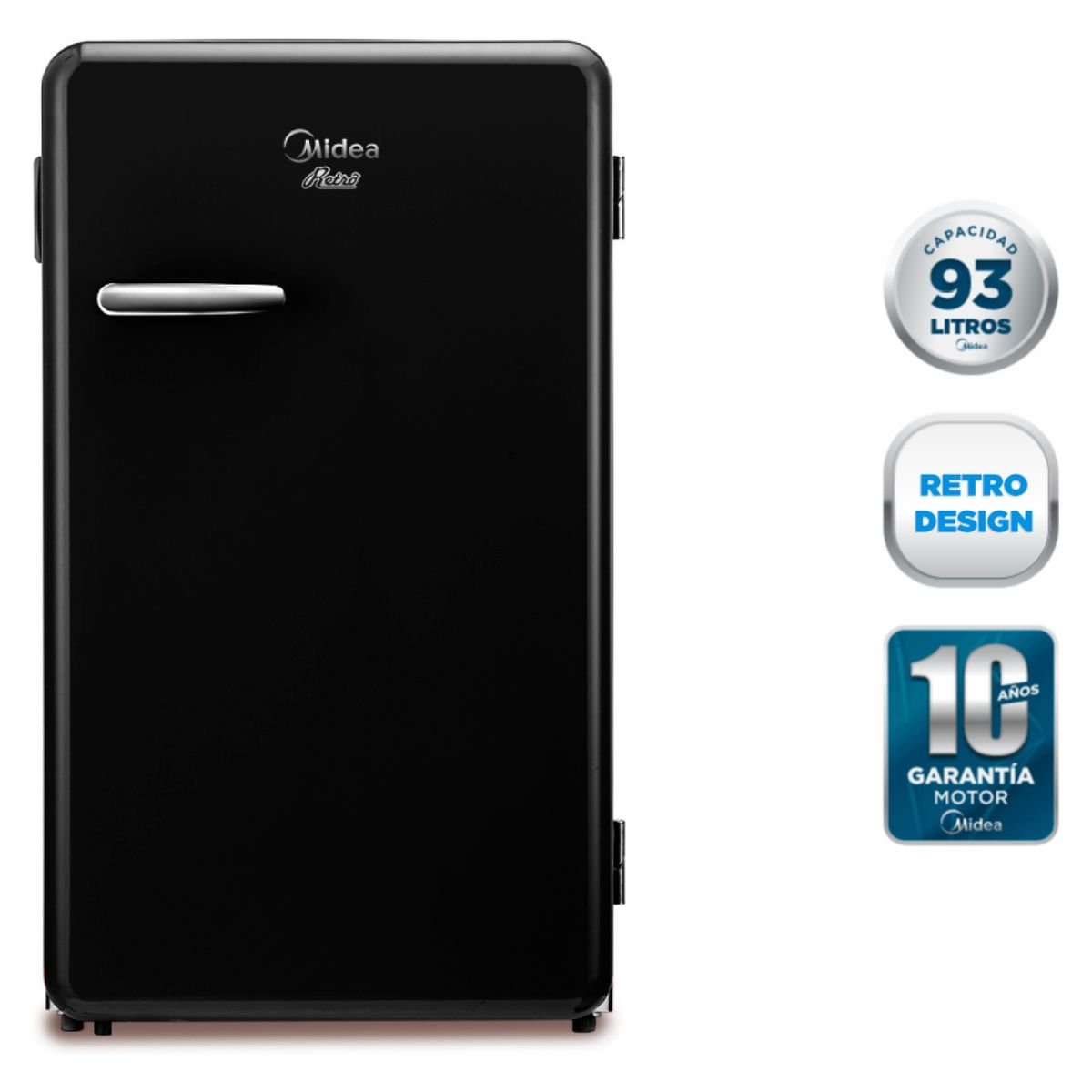 MIDEA - Frigobar 93 Litros Negro MDRD142FGE30 Midea