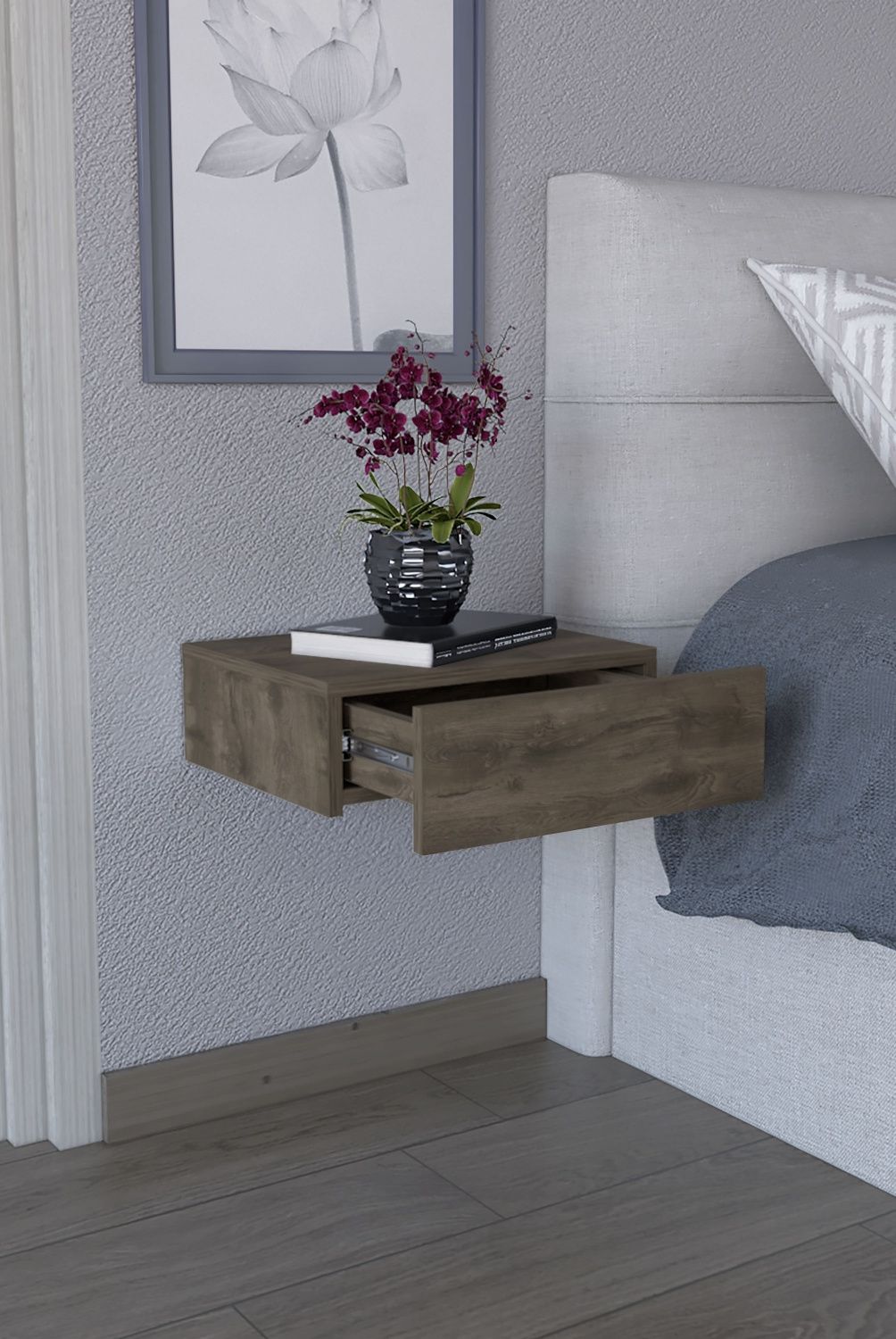 TUHOME - Velador Milano Flotante Bellota Tuhome