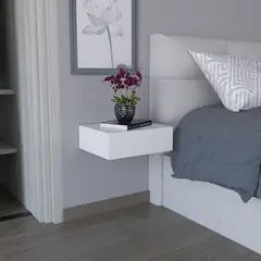 TUHOME - Velador Milano Flotante Blanco