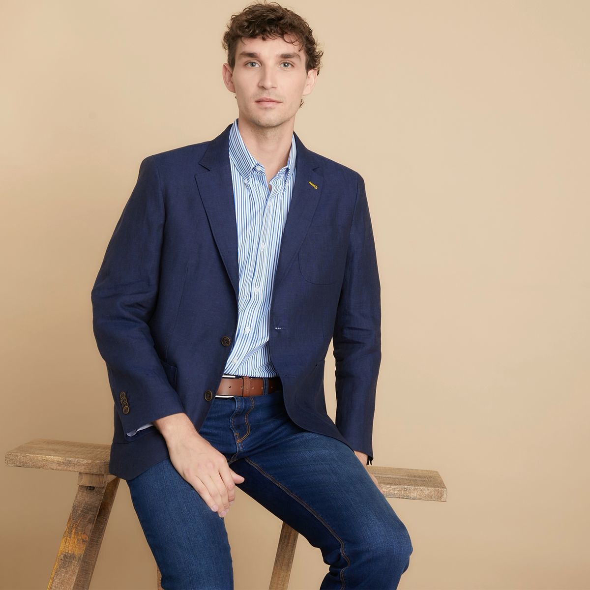 LA MARTINA - Chaqueta De Vestir Slim Fit Hombre La Martina