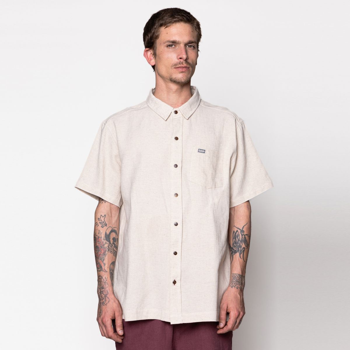 KAYA UNITE - Camisa Manga Corta Hombre Regular Fit Kaya Unite