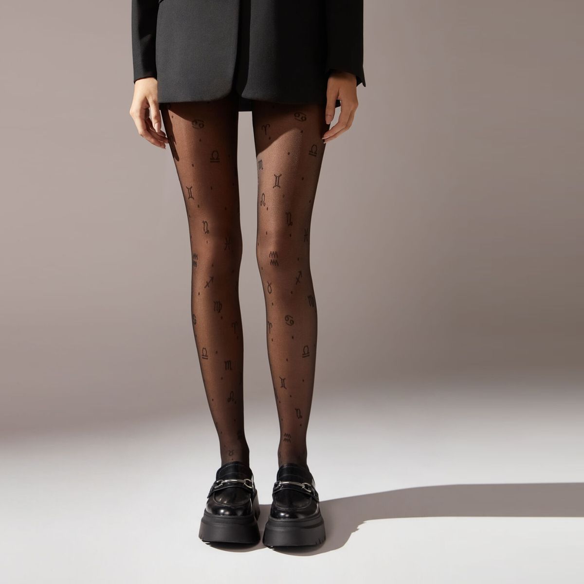 CALZEDONIA - Pantys Transparentes 30 Deniers Signos del Zodíaco Mujer Calzedonia