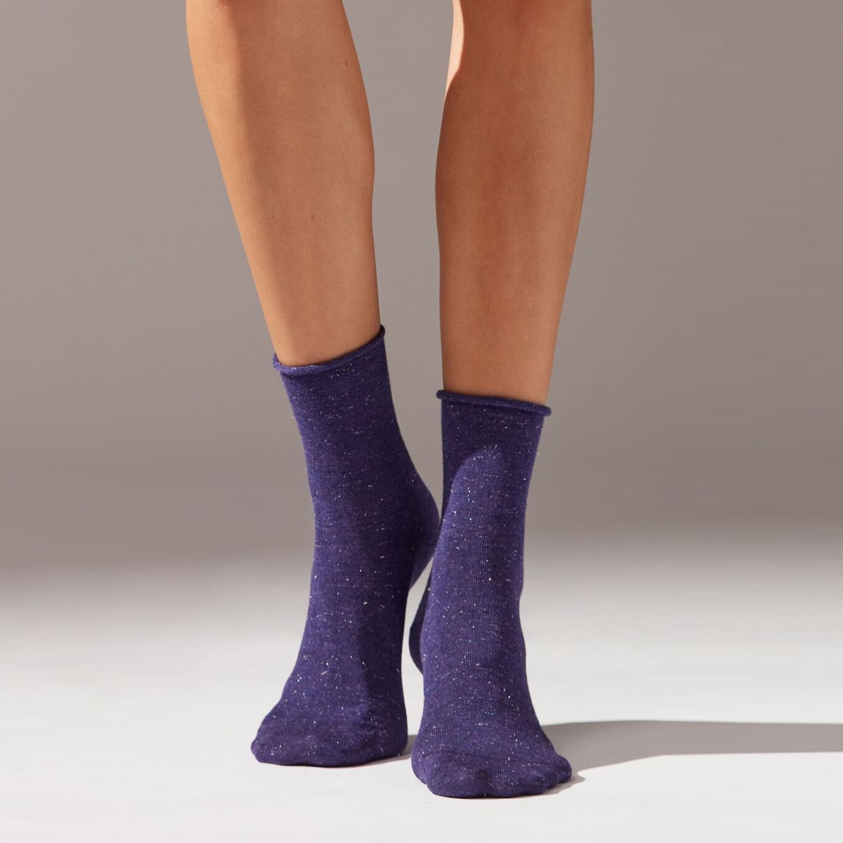 CALZEDONIA - Calcetines Cortos Estampado Mujer Calzedonia