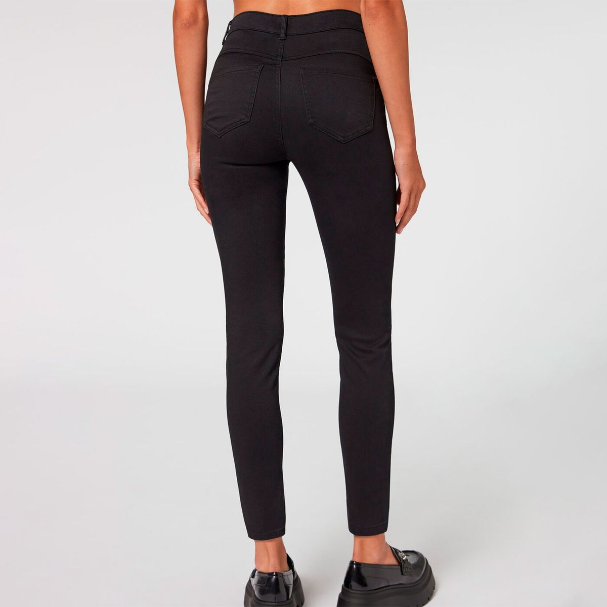 CALZEDONIA - Leggings Tiro Alto Push Up Mujer Calzedonia