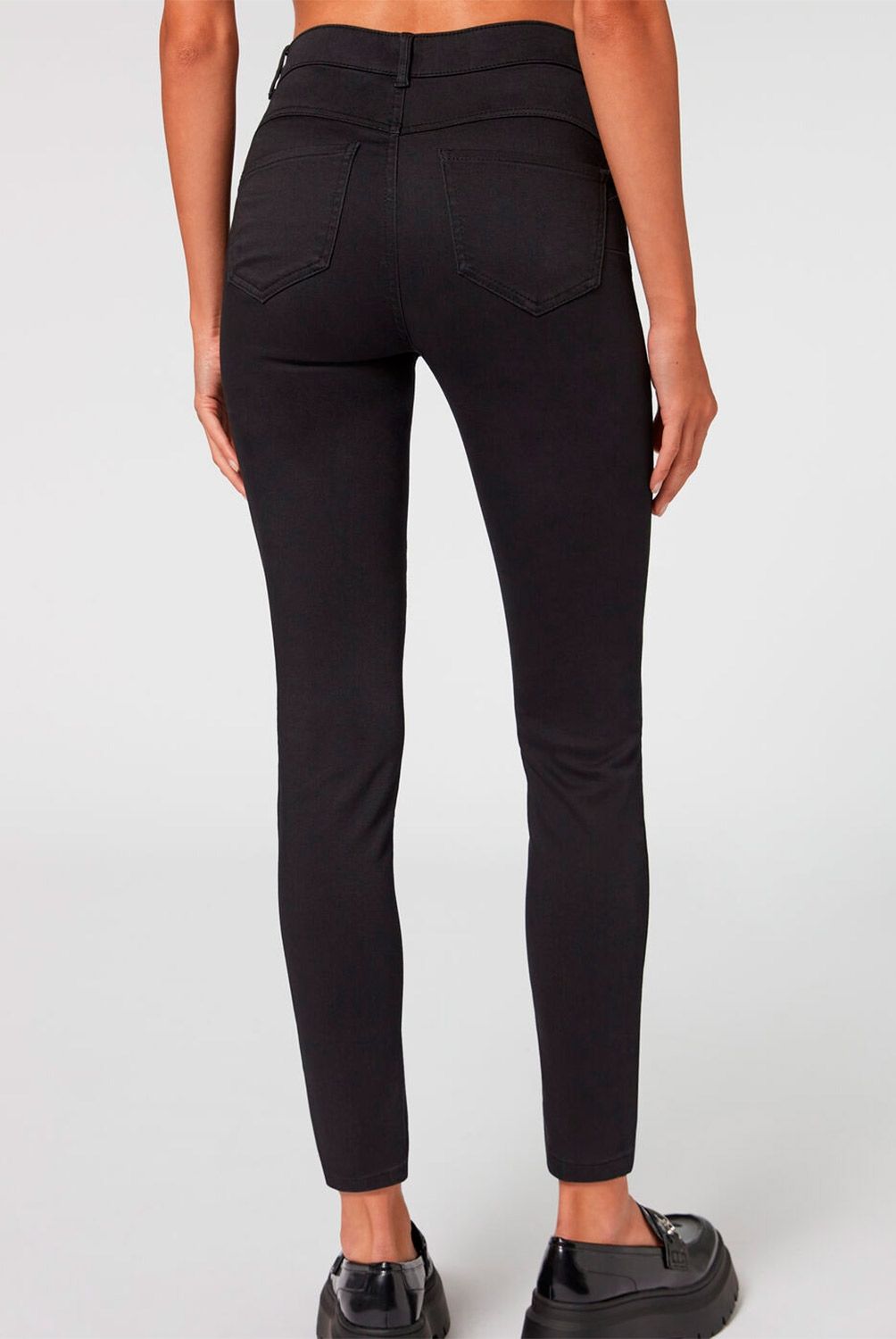 CALZEDONIA - Leggings Tiro Alto Push Up Mujer Calzedonia