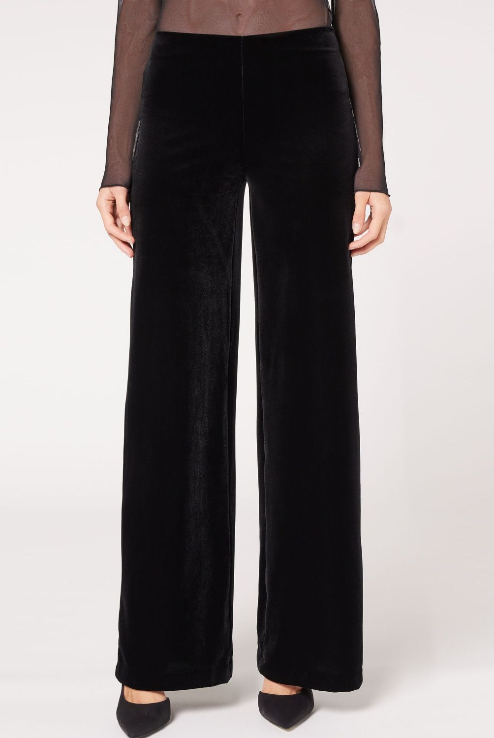 CALZEDONIA - Leggings Terciopelo Mujer Calzedonia