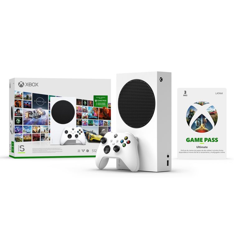 XBOX - Consolas Xbox  S + Game Pass