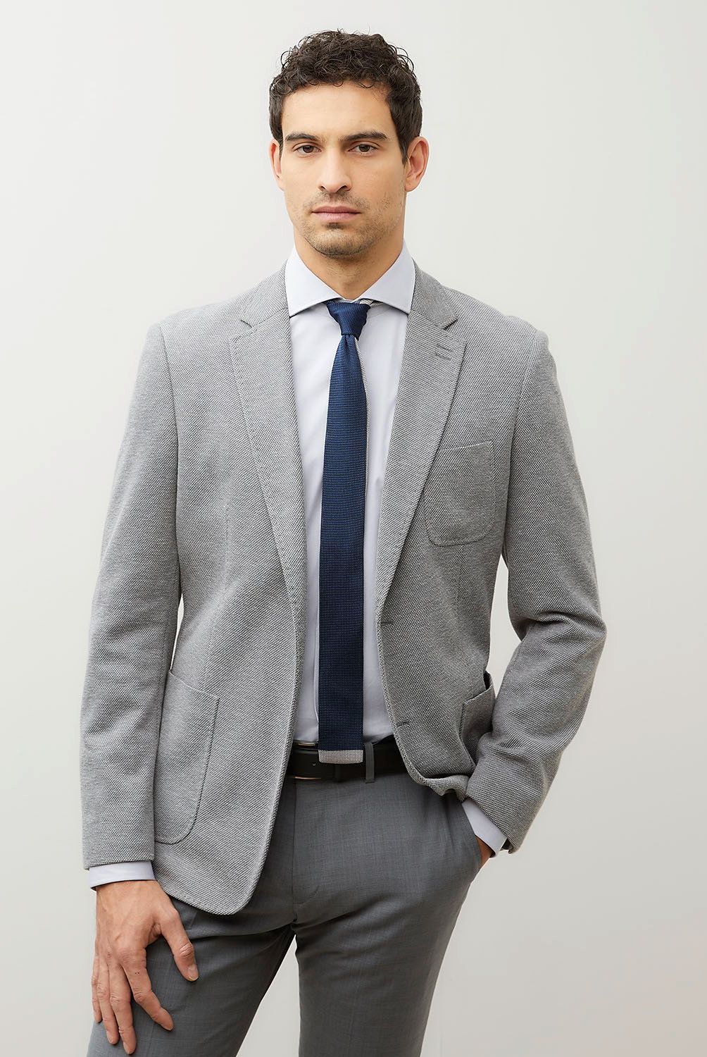 WOLF&HANK - Corbata de Vestir Hombre Wolf&Hank Seda Bicolor