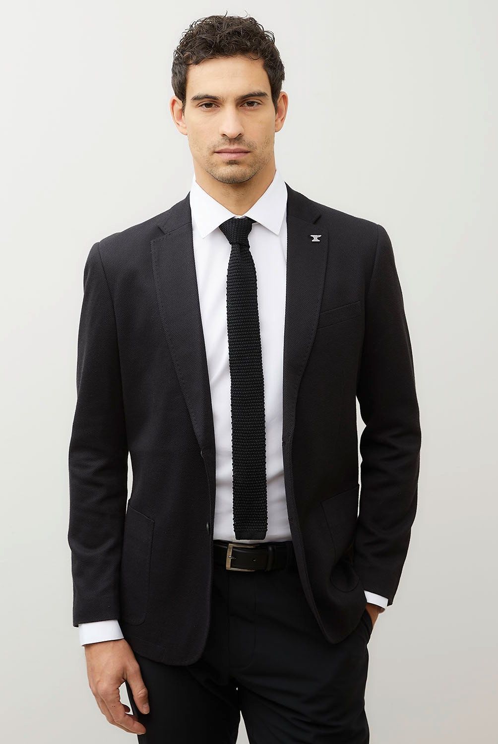 WOLF&HANK - Corbata de Seda de Vestir Hombre Wolf&Hank Diseño Liso