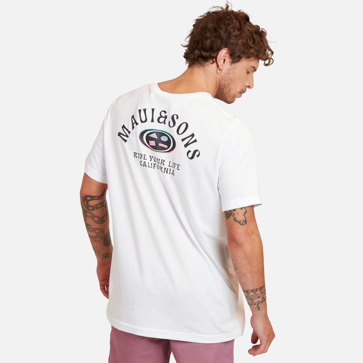 MAUI AND SONS - Polera Hombre Manga Corta Algodón Maui And Sons