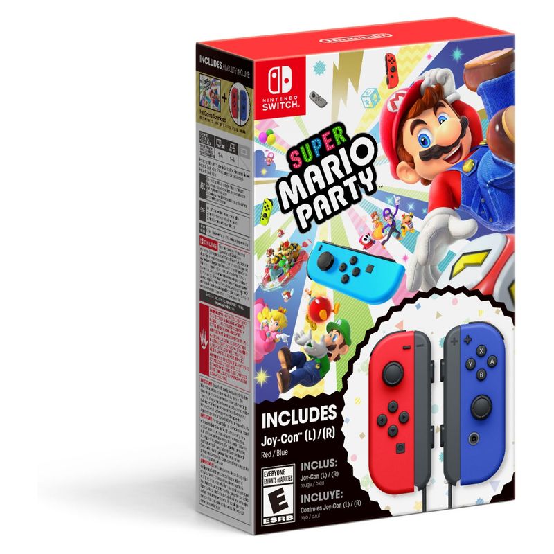 NINTENDO - Switch Joycon Mario Party + Redblue Nintendo