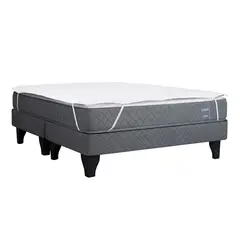 CELTA - Cama Europea Altamira King + Cubre Colchón