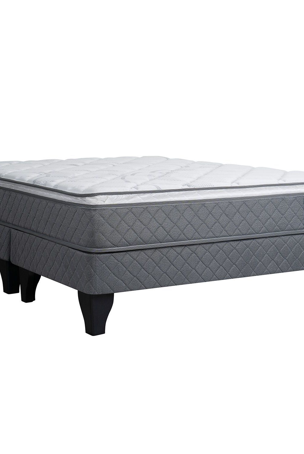 CELTA - Cama Europea Altamira Celta King + 2 Almohadas