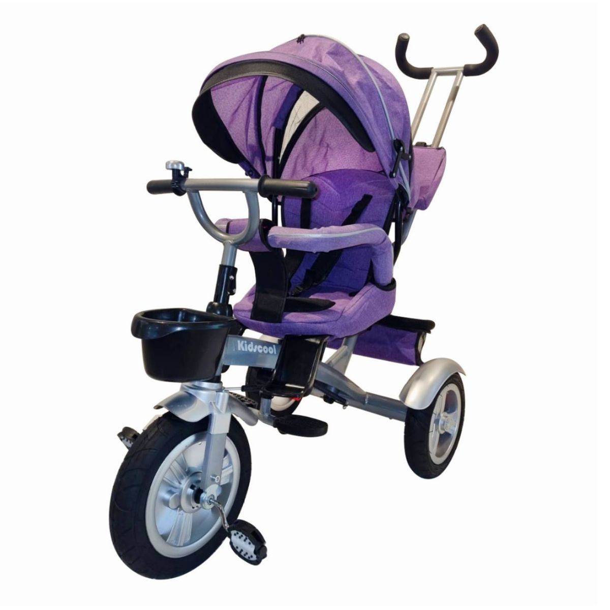 KIDSCOOL - Triciclo Multifuncional City 360 Morado Kidscool