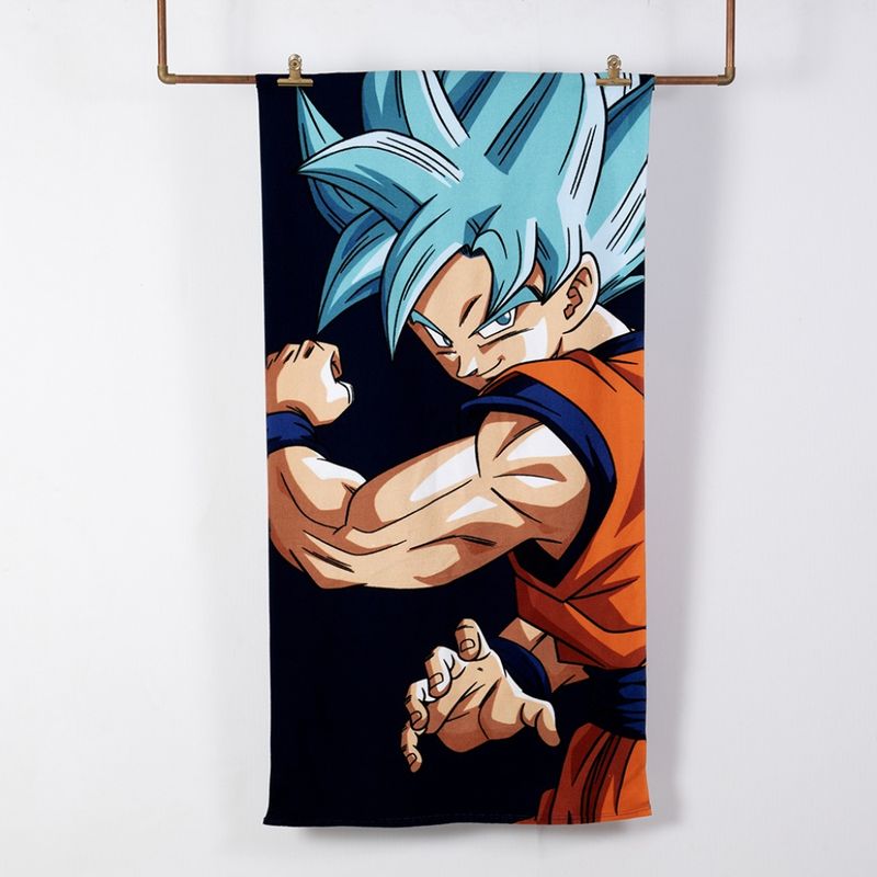 DRAGON BALL - Toalla De Playa Con Bolso 70X140 Cm Dragon Ball Z Goku
