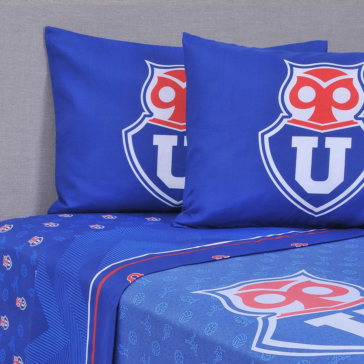 U DE CHILE - Juegos De Sábanas 2 Plazas Mf U De Chile