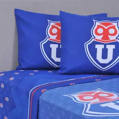 U DE CHILE - Juegos De Sábanas 2 Plazas Mf