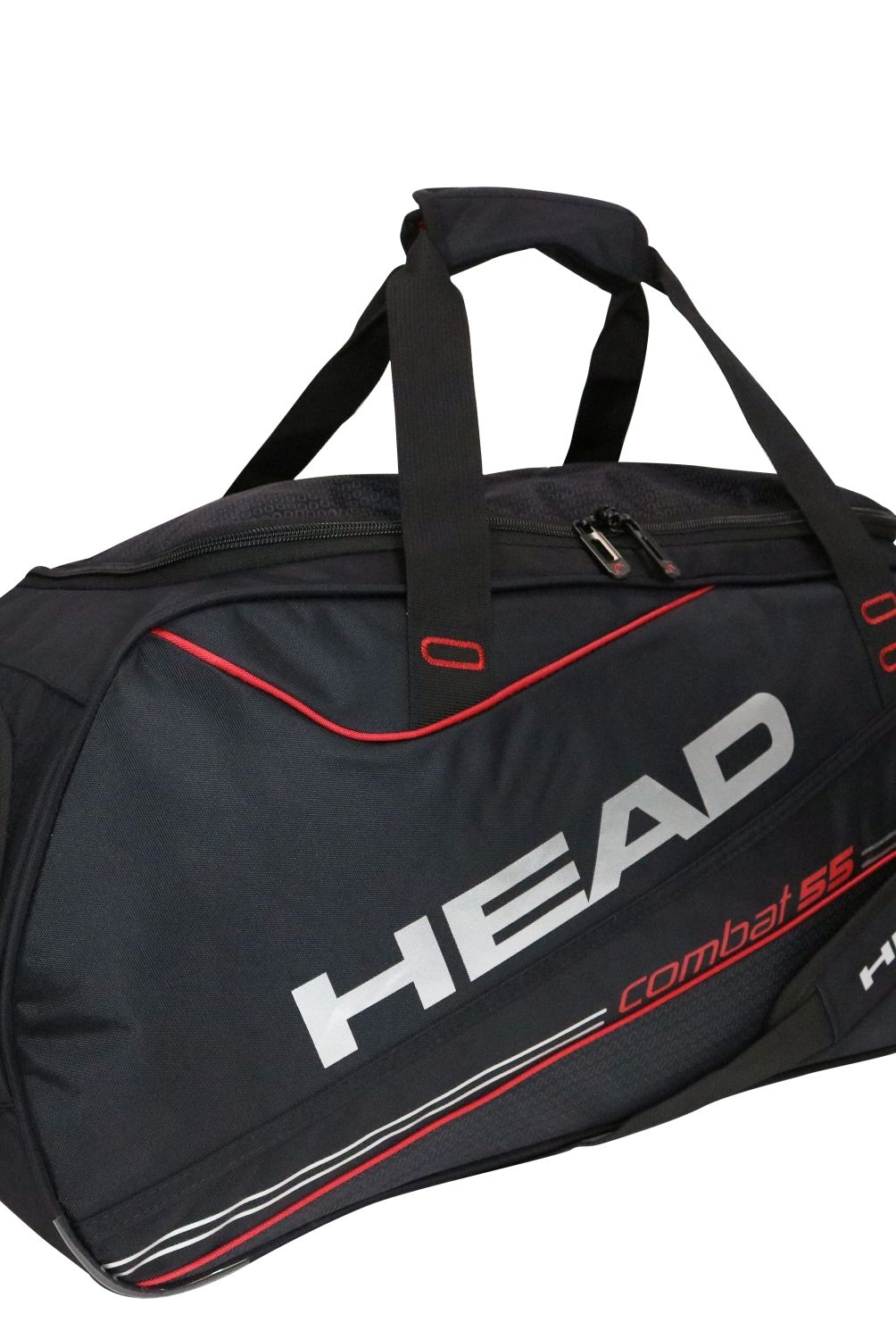 HEAD - Bolso De Viaje Combat 55 Negro Rojo Head