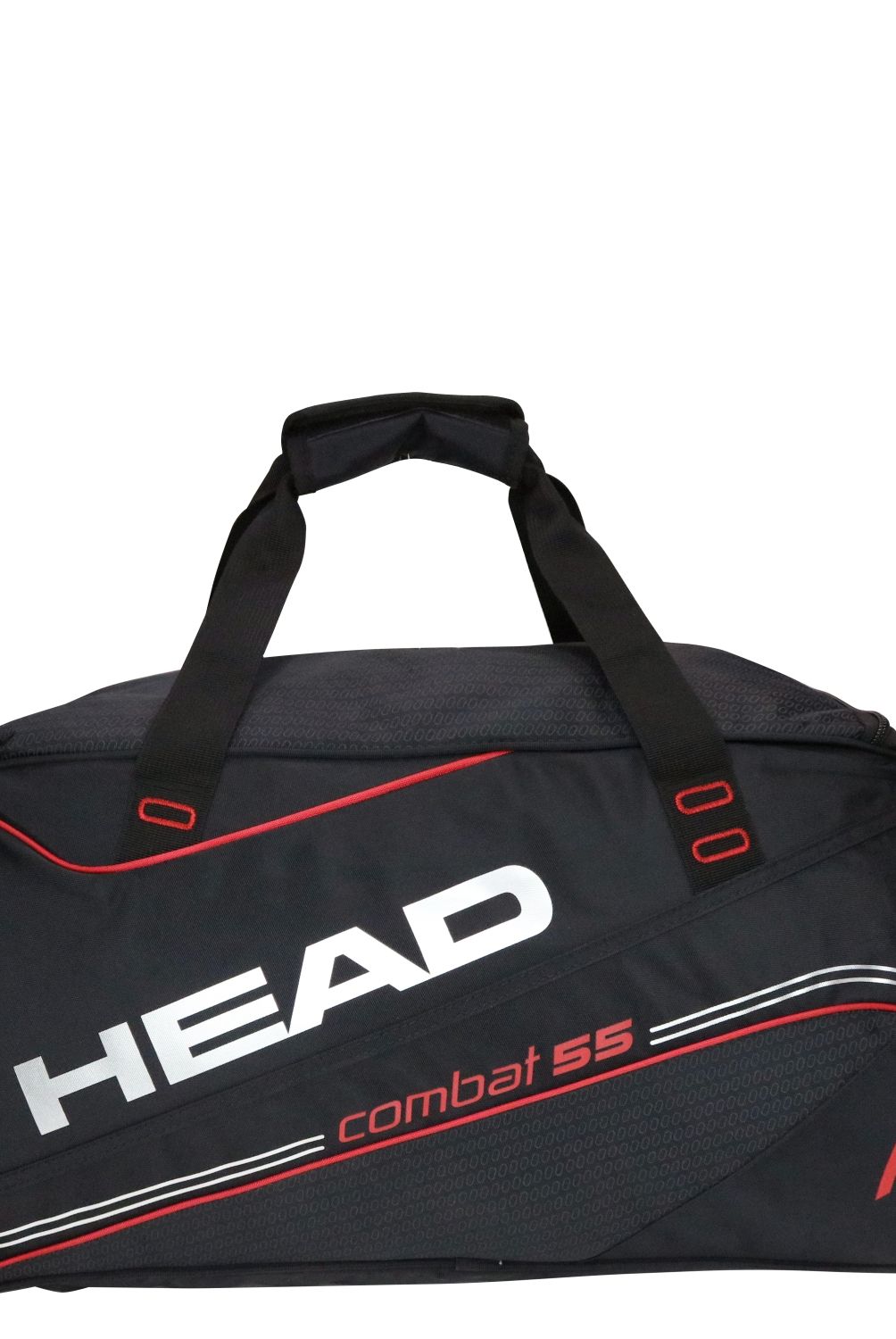 HEAD - Bolso De Viaje Combat 55 Negro Rojo Head