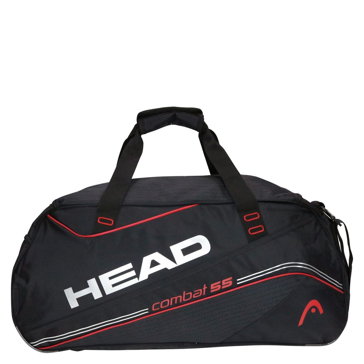 HEAD - Bolso De Viaje Combat 55 Negro Rojo Head