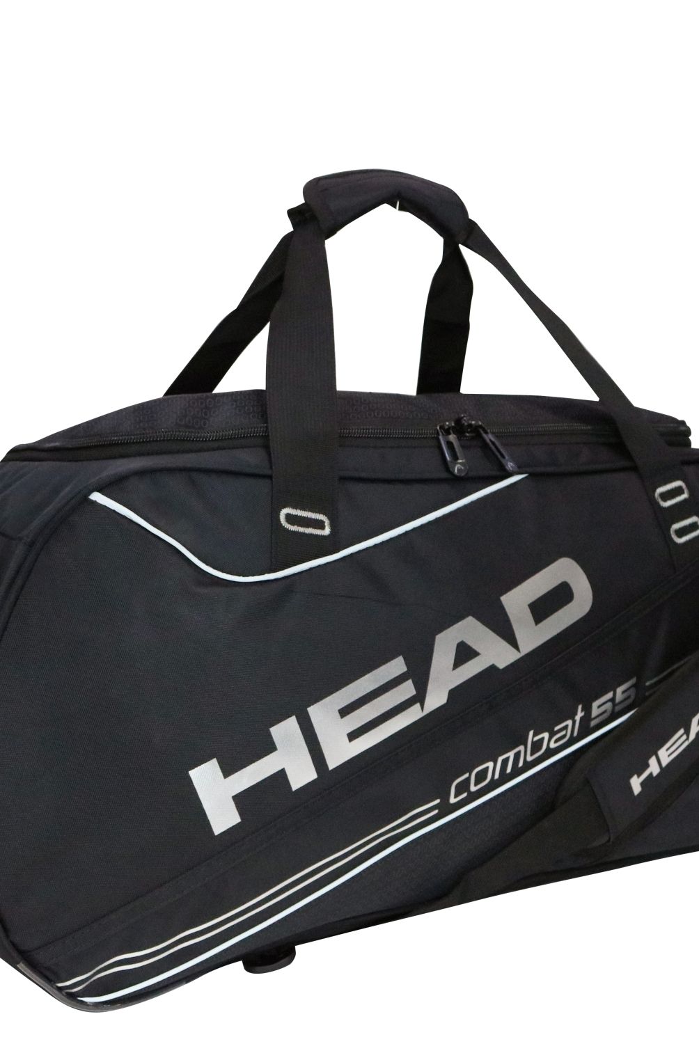 HEAD - Bolso De Viaje Combat 55 Negro Plata Head