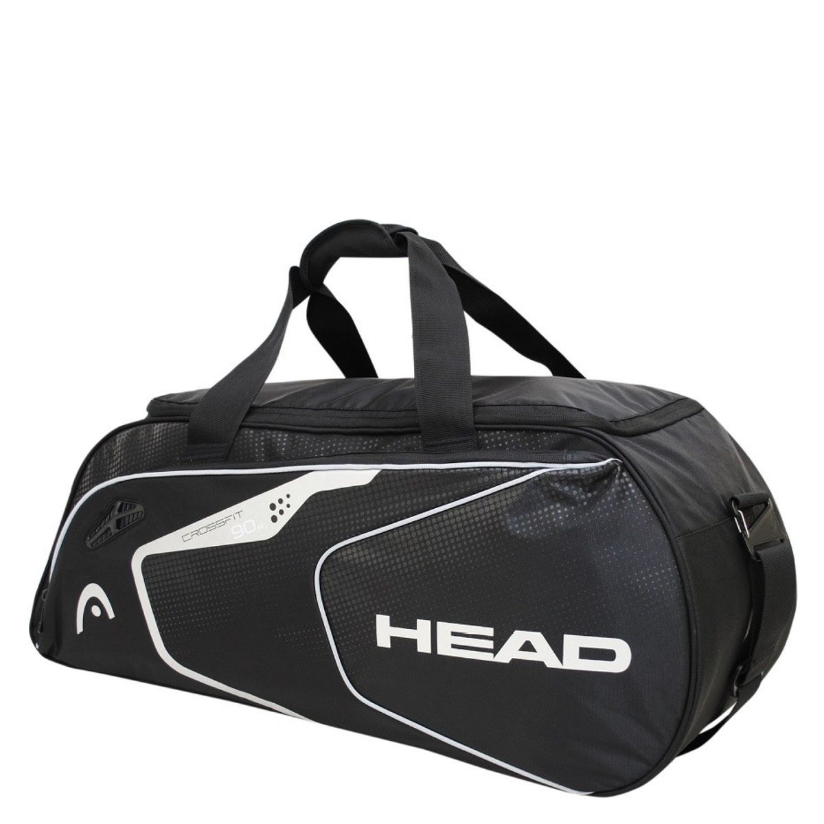 HEAD - Bolso De Viaje Crossfit 90 Negro Plata Head