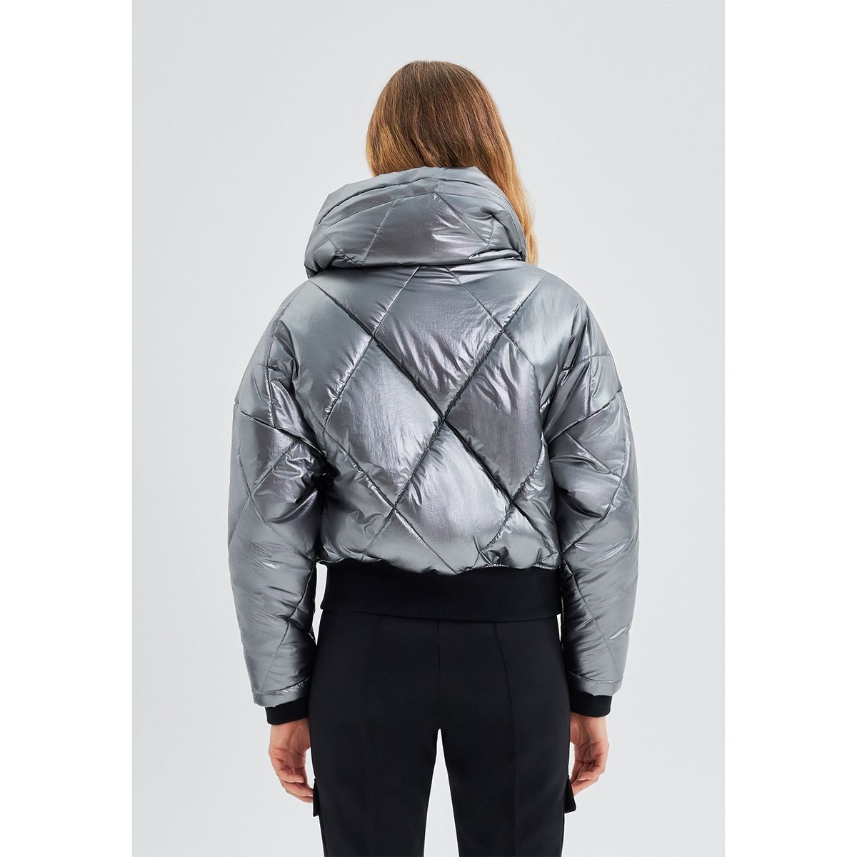 IKKS - Parka Metalizada Mujer IKKS
