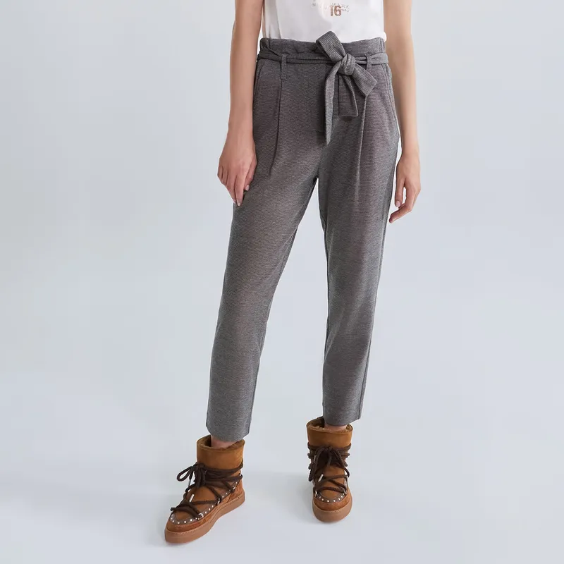 IKKS - Pantalón Cinturón  Mujer IKKS