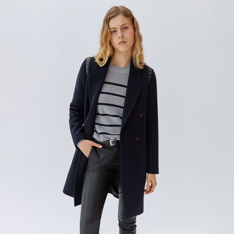 IKKS - Abrigo Navy Mujer IKKS