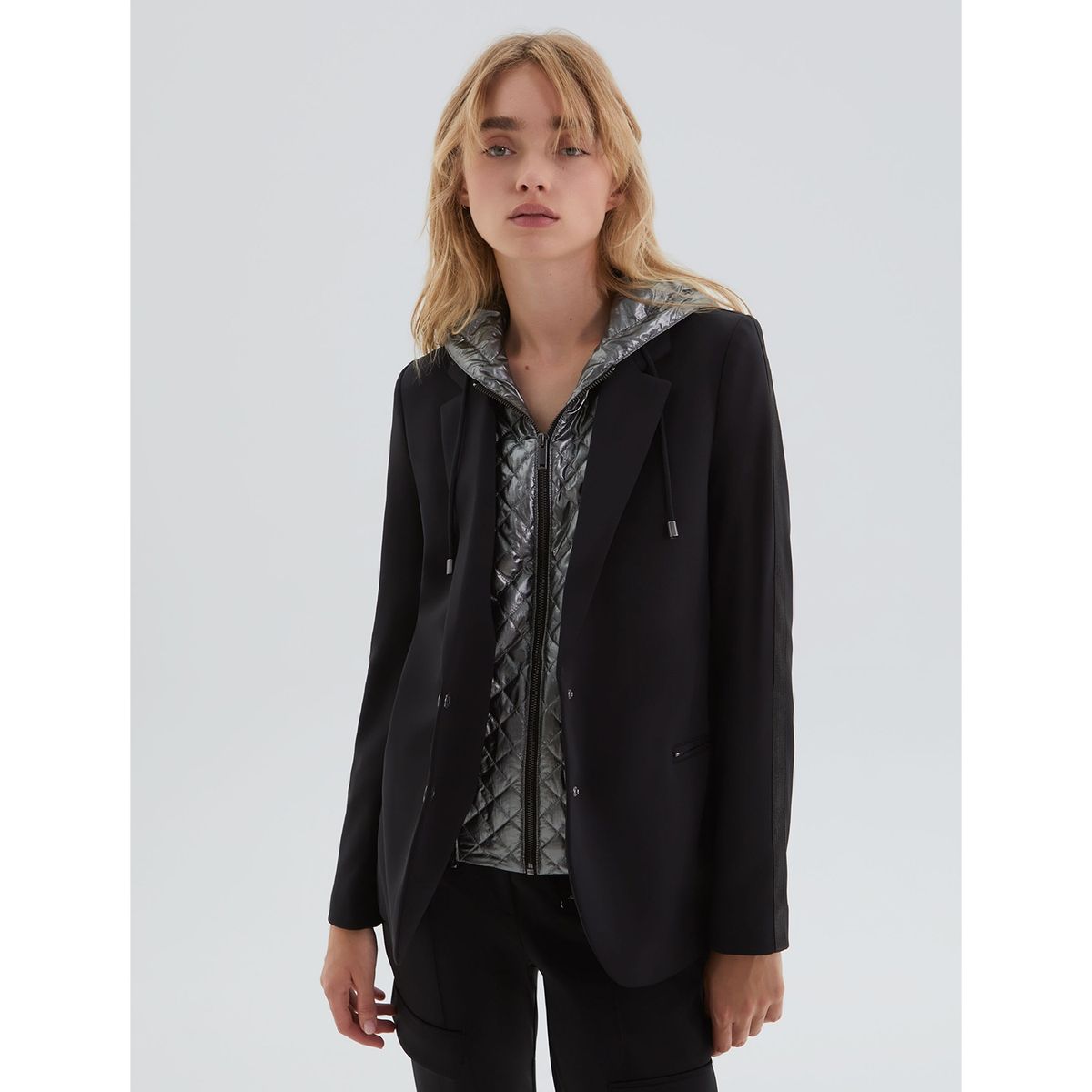 IKKS - Blazer Parka Interna Mujer IKKS