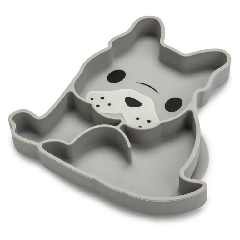 Plato De Silicona Con Succion Bulldog
