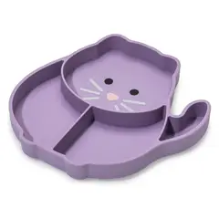 MELII - Plato De Silicona Con Succion Gato