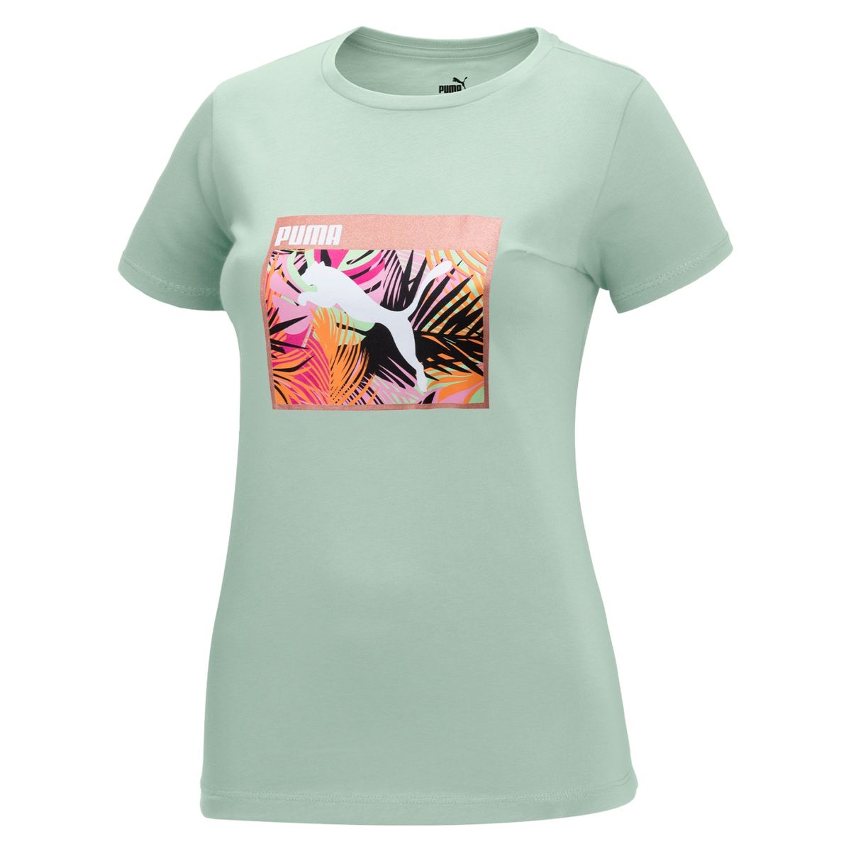 PUMA - Polera Manga Corta Mujer Regular Fit Urbano Puma