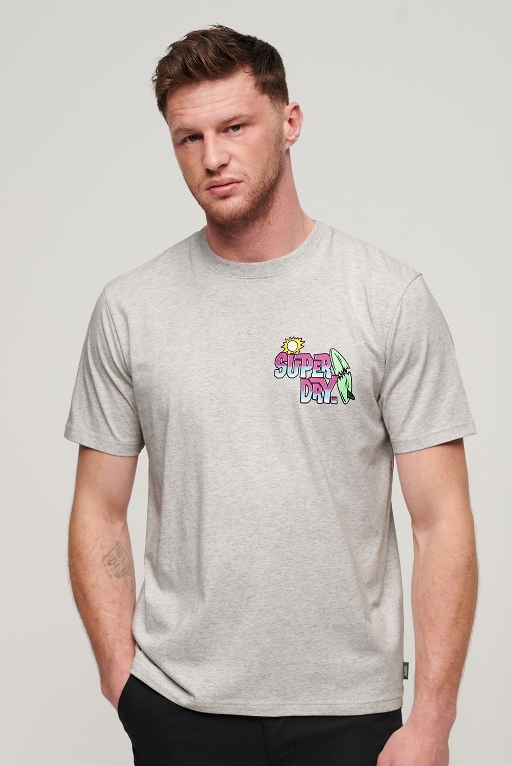 SUPERDRY - Polera Hombre Superdry Gráfica