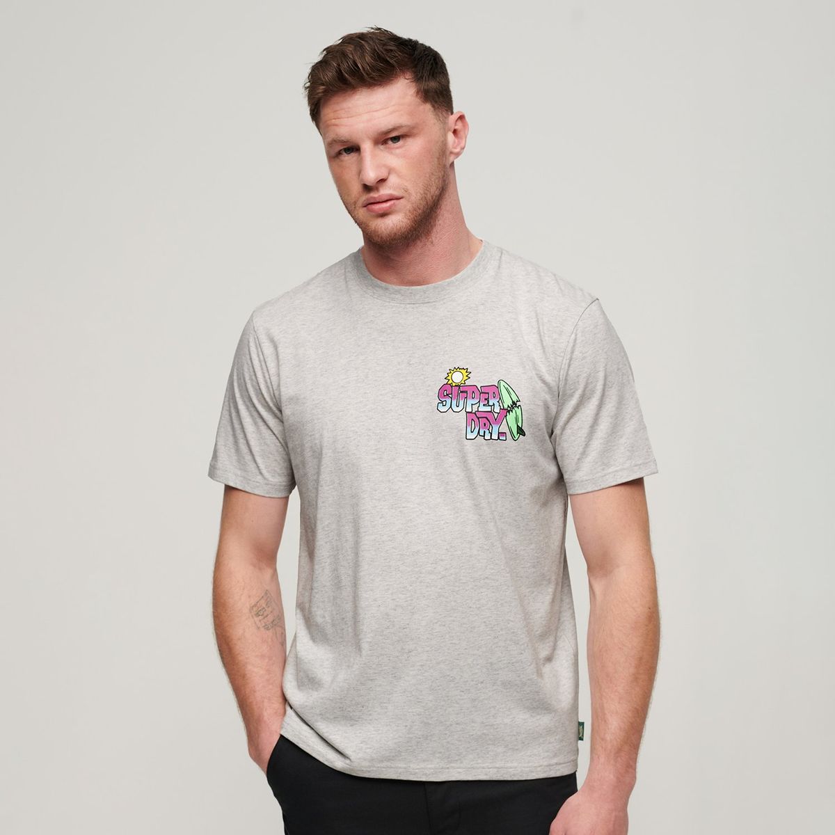 SUPERDRY - Polera Hombre Superdry Gráfica