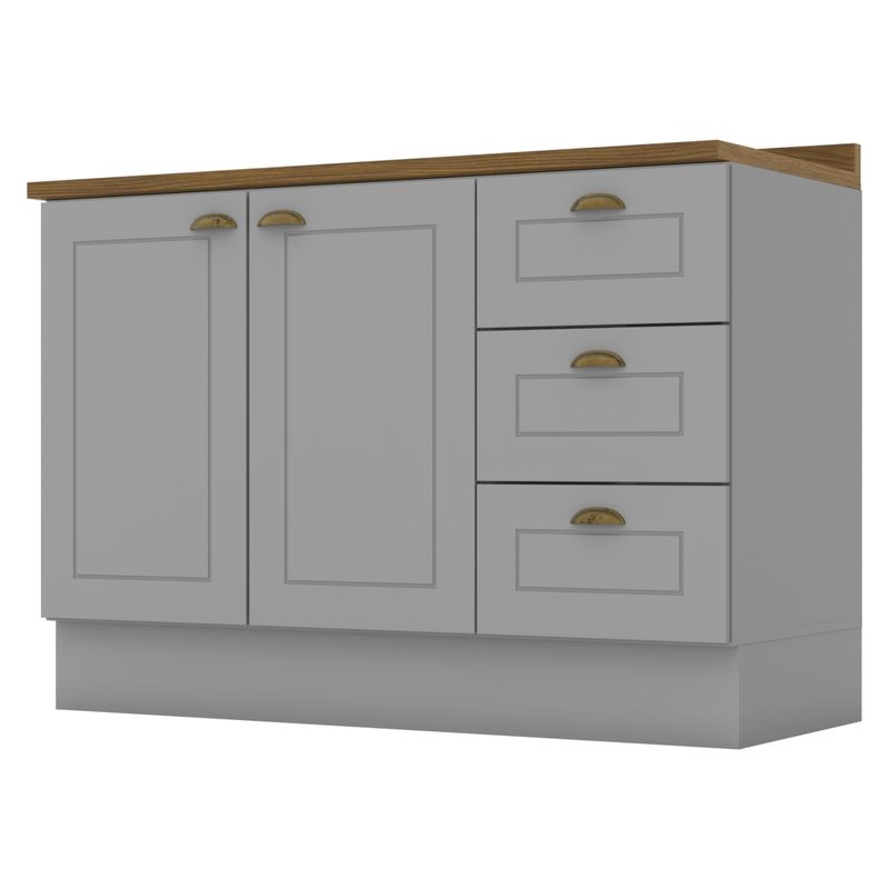 HOME MOBILI - Mueble De Cocina Americana 2 Puerta Home Mobili