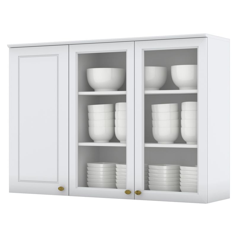 HOME MOBILI - Mueble Aéreo 3 Puerta Cocina Americana Home Mobili