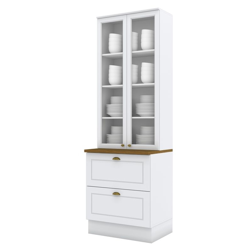 HOME MOBILI - Mueble De Cocina Americana 2 Puerta Home Mobili