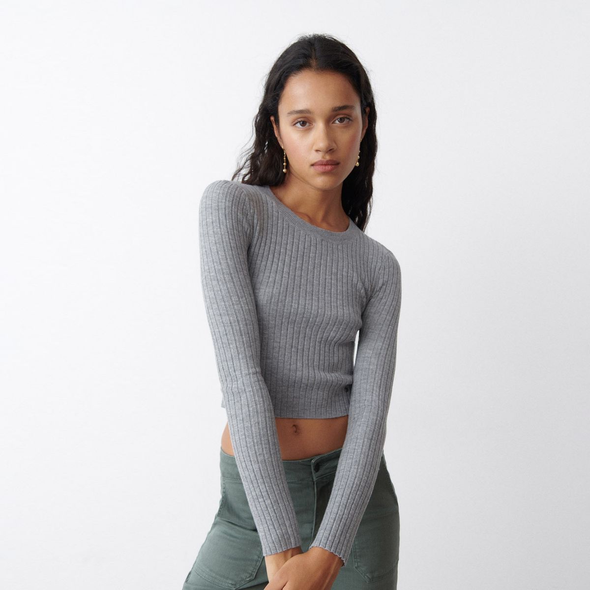 BROWNIE - Sweater Basico Canale Mujer Brownie