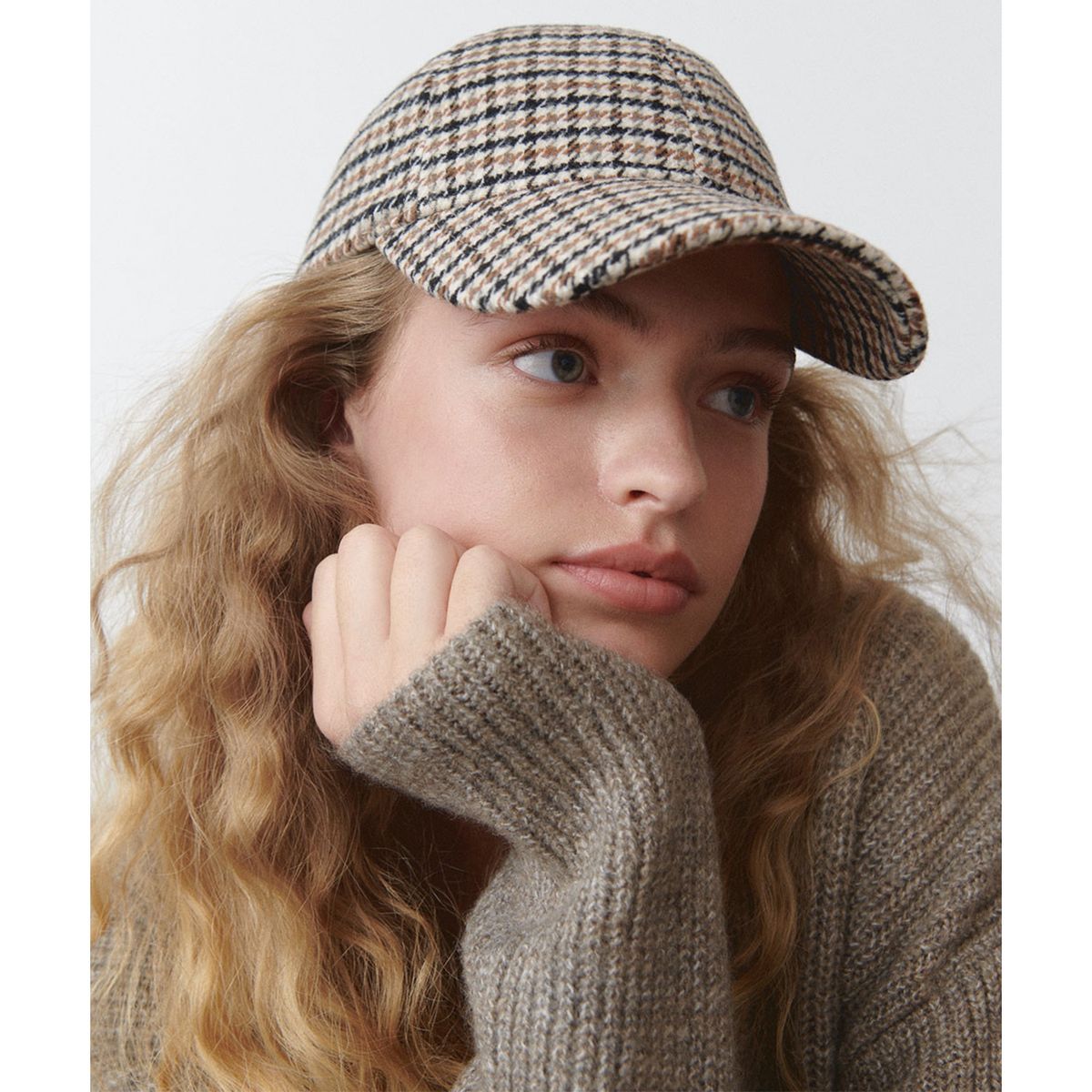 BROWNIE - Gorra Checky Mujer Brownie