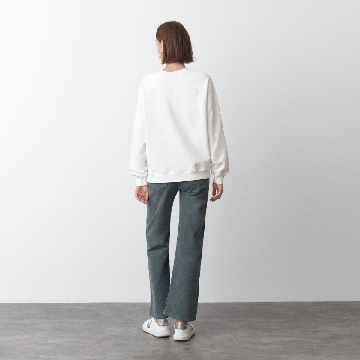 BROWNIE - Pantalón Pana Recto Mujer Brownie