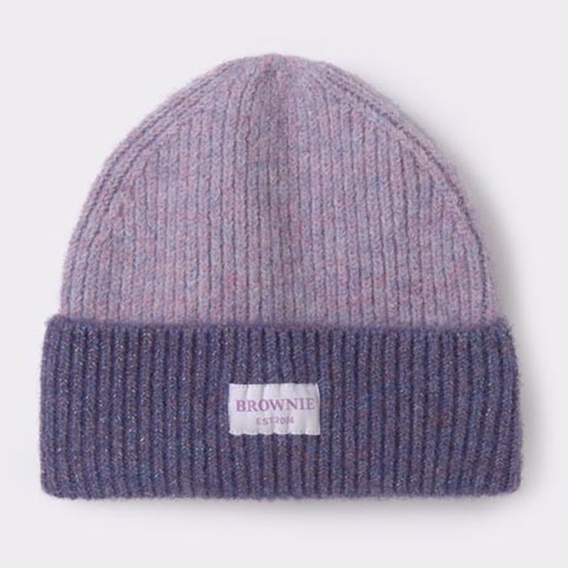BROWNIE - Gorro Bicolor Canale Lurex Mujer Brownie