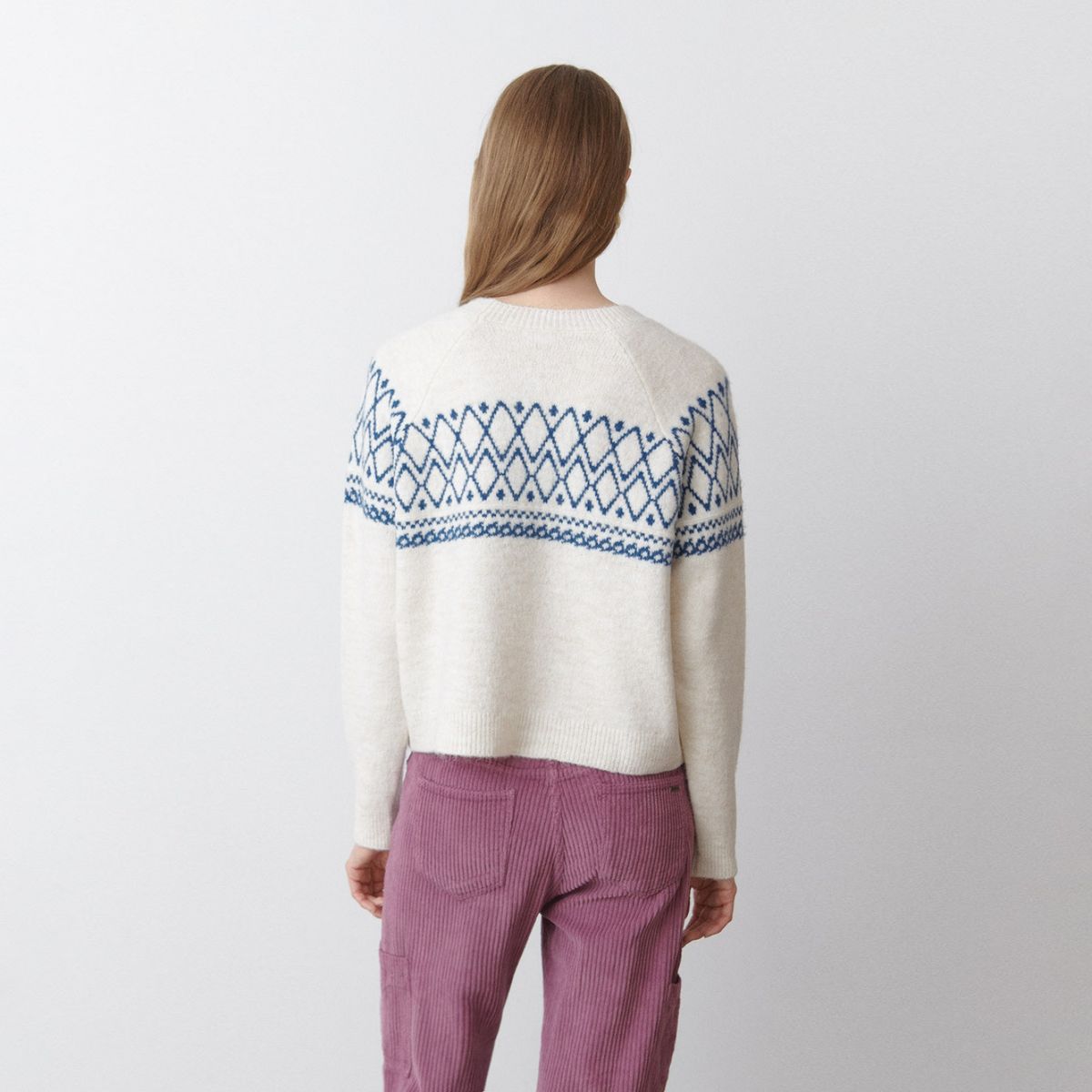 BROWNIE - Sweater Jacquard Mujer Brownie