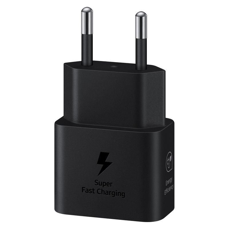 SAMSUNG - Cargador Basico Tipo C 25W Negro Samsung