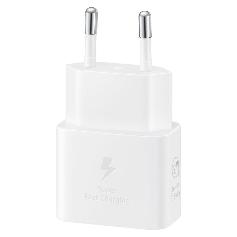 SAMSUNG - Cargador Tipo C 25W Blanco Samsung