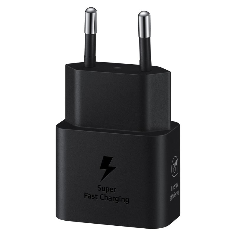 SAMSUNG - Cargador Tipo C 25W Negro + Cable