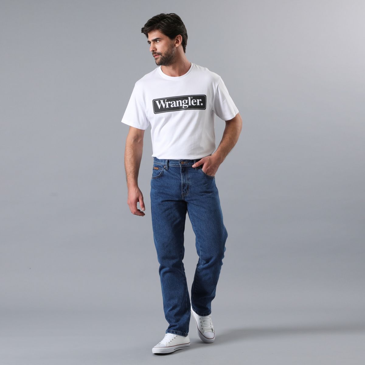 WRANGLER - Jeans Regular Fit Hombre Wrangler