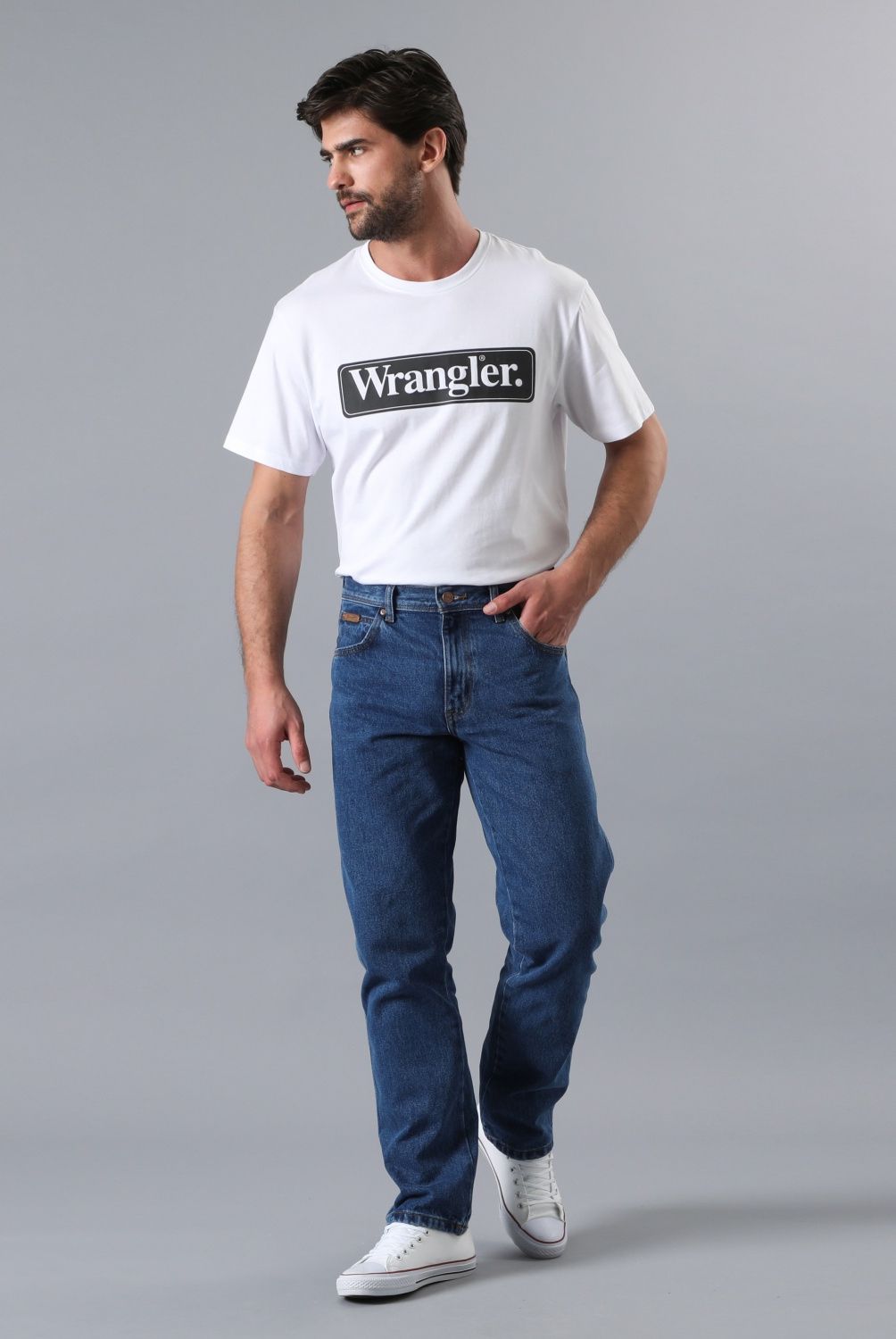 WRANGLER - Jeans Regular Fit Hombre Wrangler