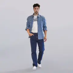 WRANGLER - Jeans Regular Fit Hombre